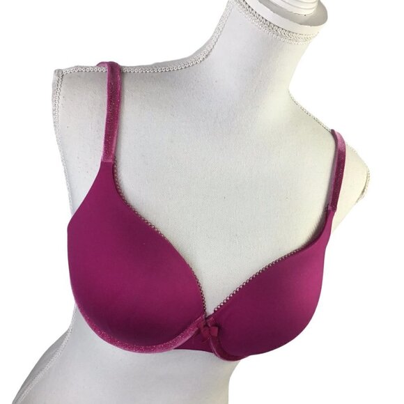 Victoria's Secret Body by Victoria Perfect Shape Size 34D Underwire Velvet - Picture 1 of 8